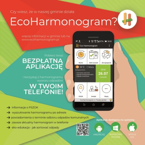 Powiększ obraz: EcoHarmonogram ulotka